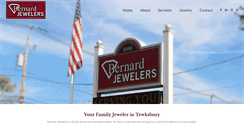 Desktop Screenshot of bernardjewelerstewksbury.com